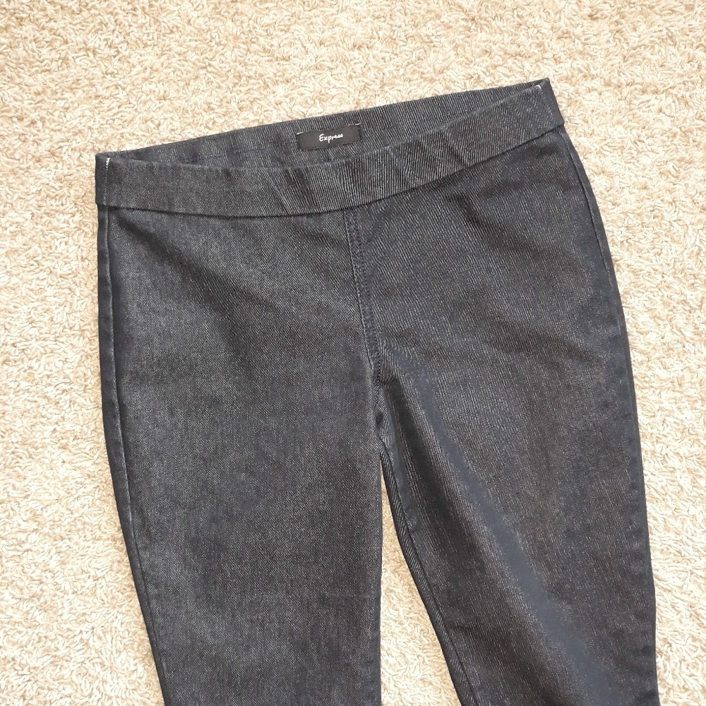 EXPRESS👖 stretchy jean leggings size 4